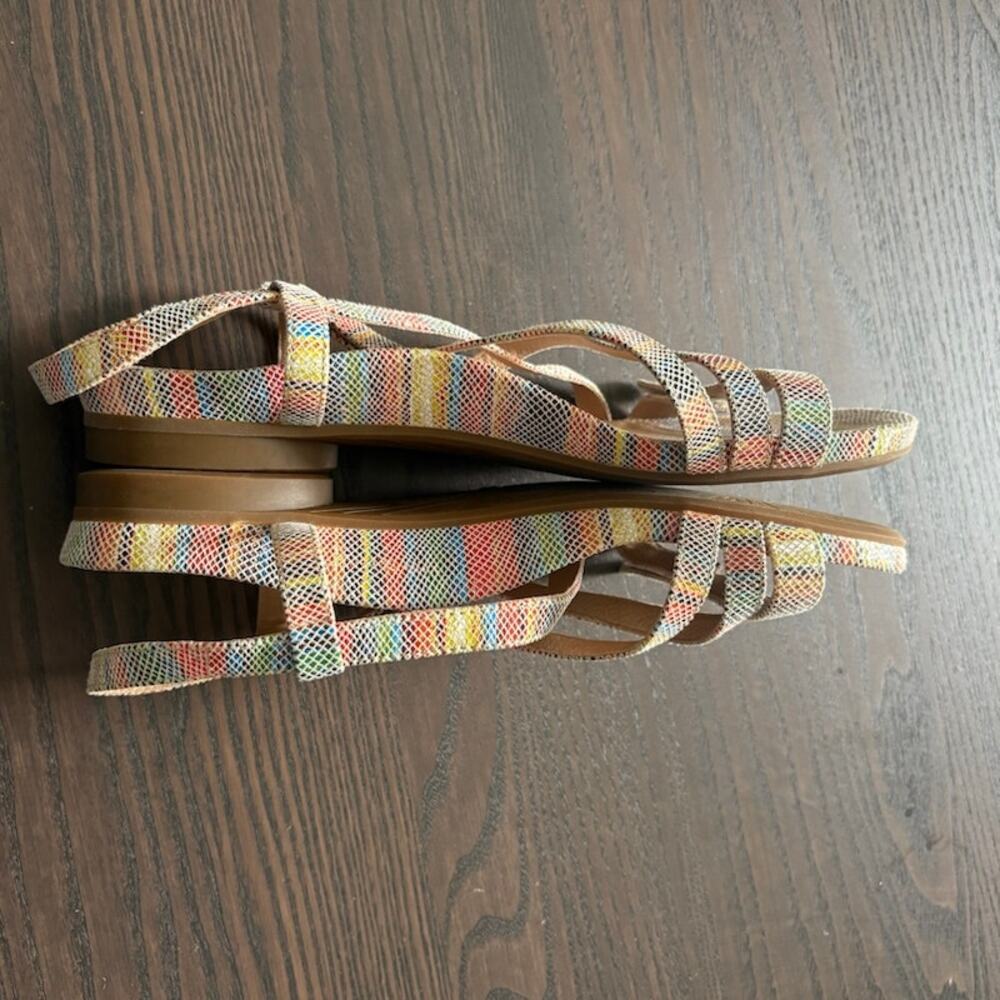 Abeo Biosystem Samantha Rainbow Slingback Strappy Orthotic Sandals Womens 10 - Picture 5 of 6